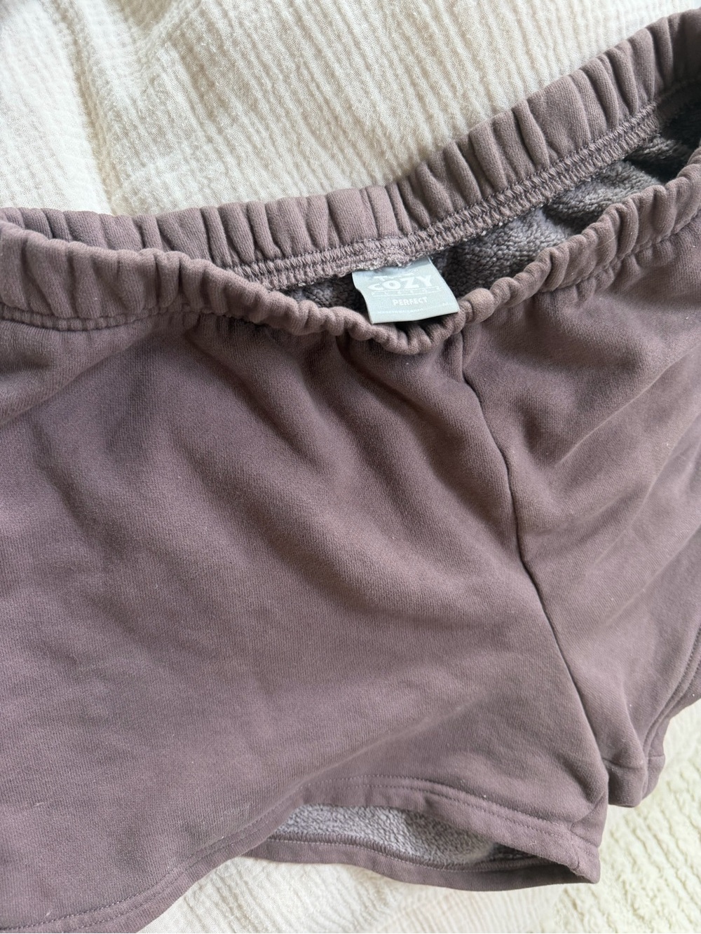 Aritzia TNA Mauve Lounge Shorts